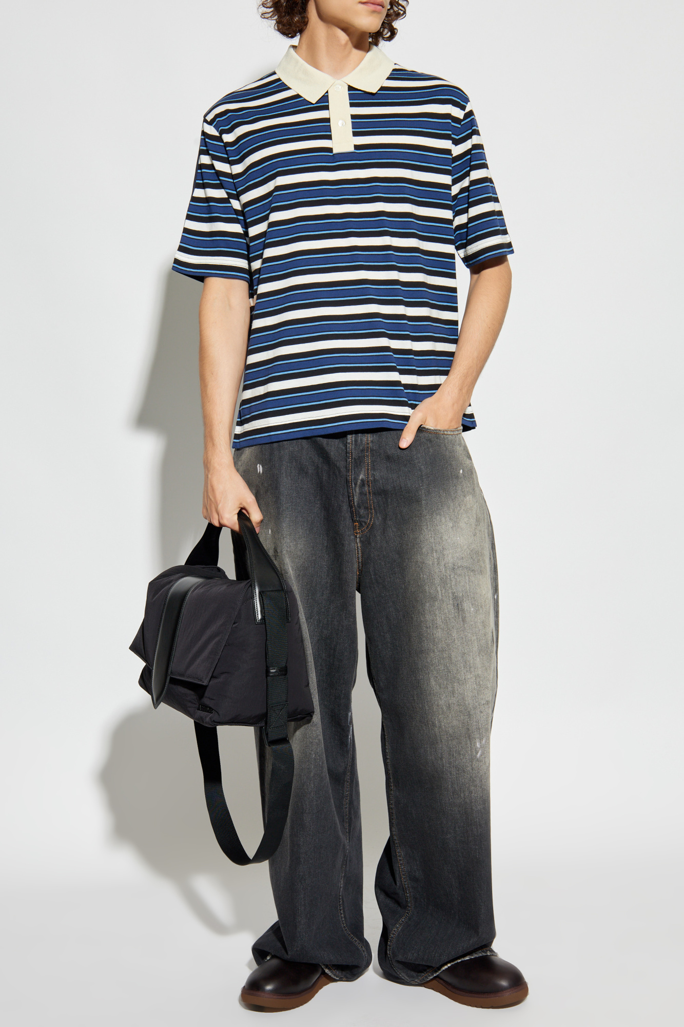 Marni Striped pattern polo | Men's Clothing | Vitkac